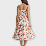 Meli – Könnyű nyári ruha fűző részlettel