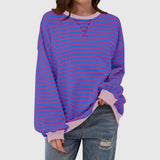 LUKA – Laza csíkos hosszú ujjú blúz
