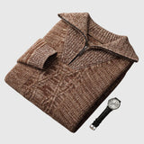 Farkas - Taranto merinógyapjú pulóver cipzárral