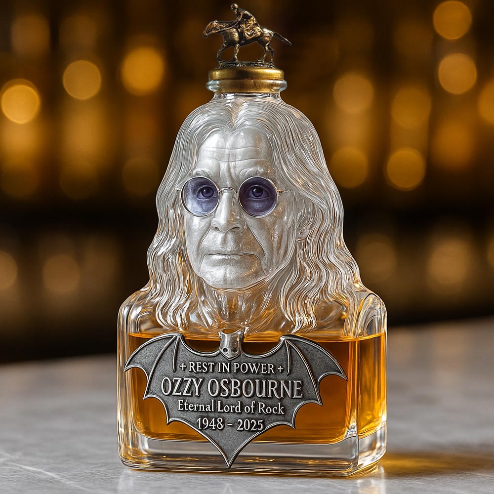 Örök emlék üvegben — whisky palack Ozzy Osbourne tiszteletére