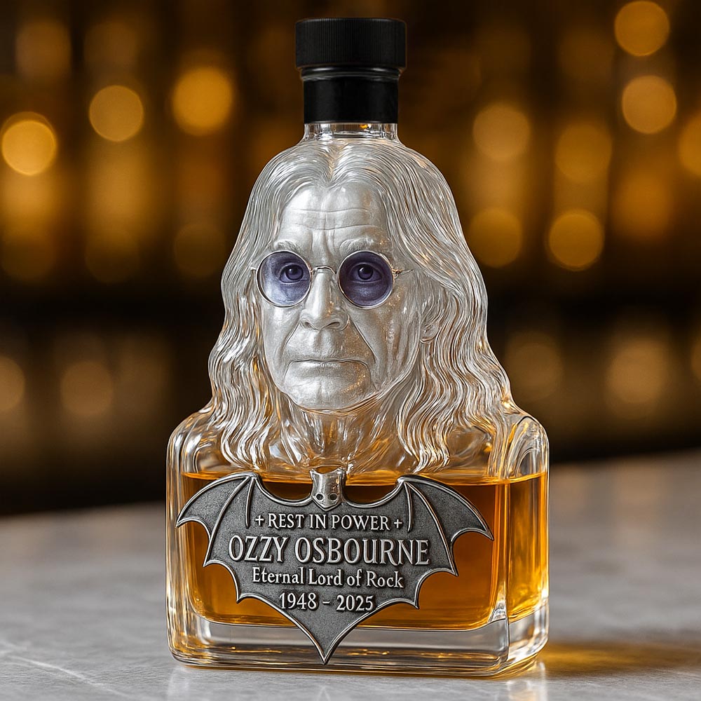 Örök emlék üvegben — whisky palack Ozzy Osbourne tiszteletére