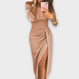 Lena - Elegáns, vállnélküli ruha