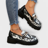 Sandra - Elegáns Retro Mokaszinok