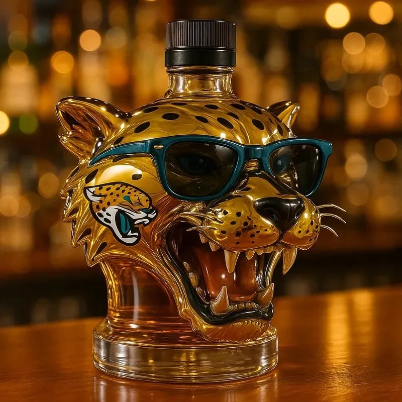 Jaguár | Jacksonville Jaguars whisky palack