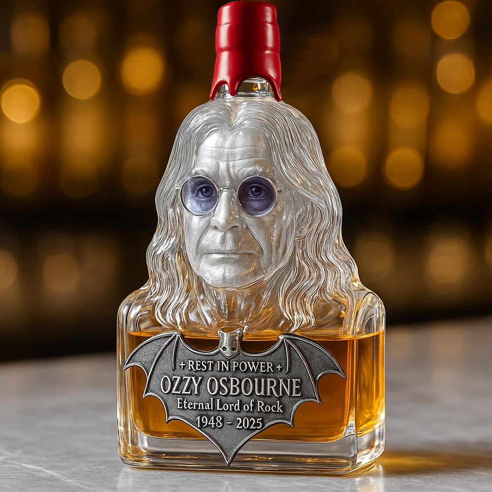Örök emlék üvegben — whisky palack Ozzy Osbourne tiszteletére