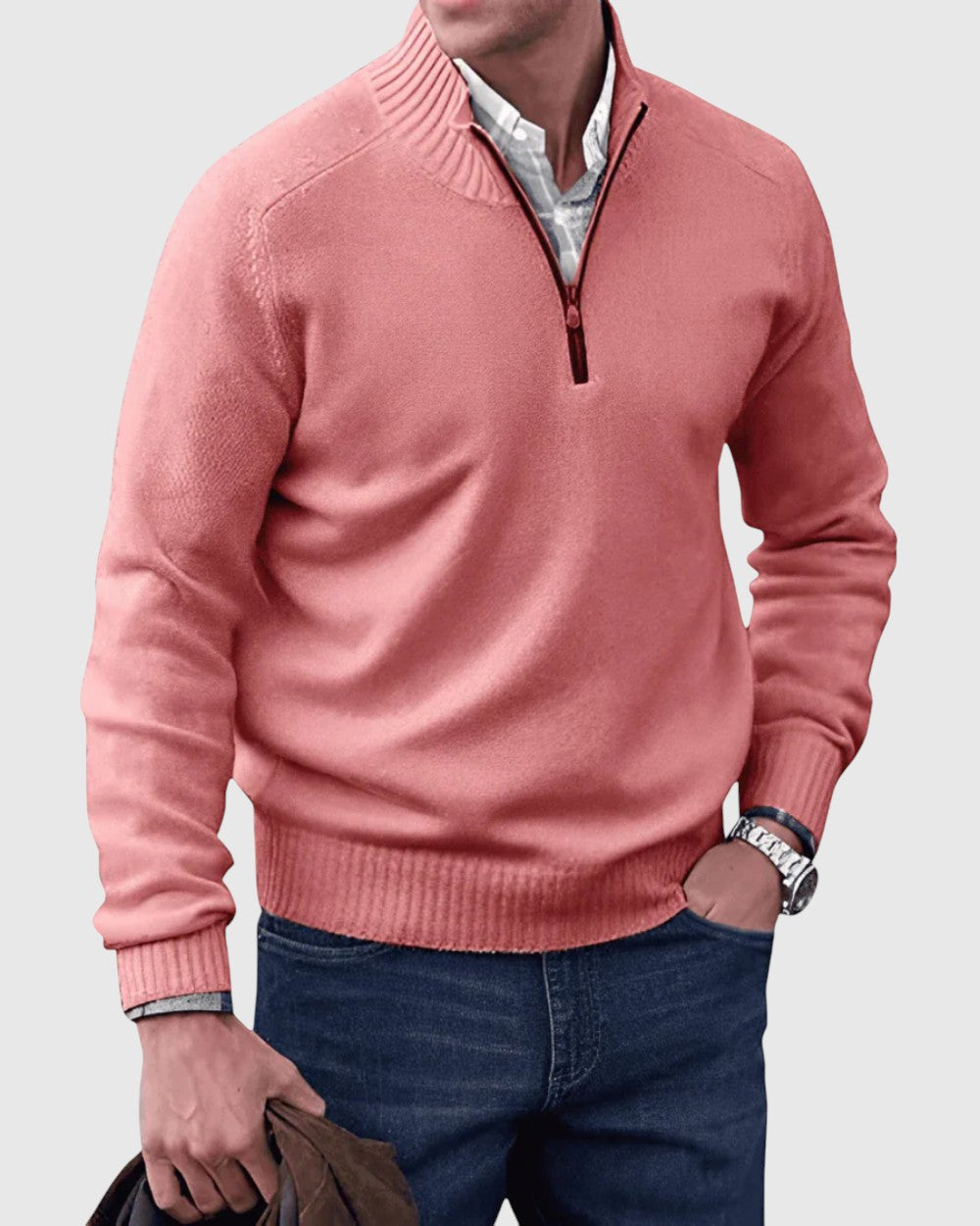 Pál - Cipzáros kardigán