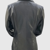 Adelina - Olasz bőrből készült gombos kabát