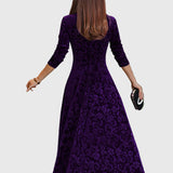 Nancy - Ünnepi Velúr Elegancia Ruha