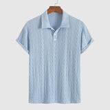 Tivadar – Finom kötött póló texturált dizájnnal