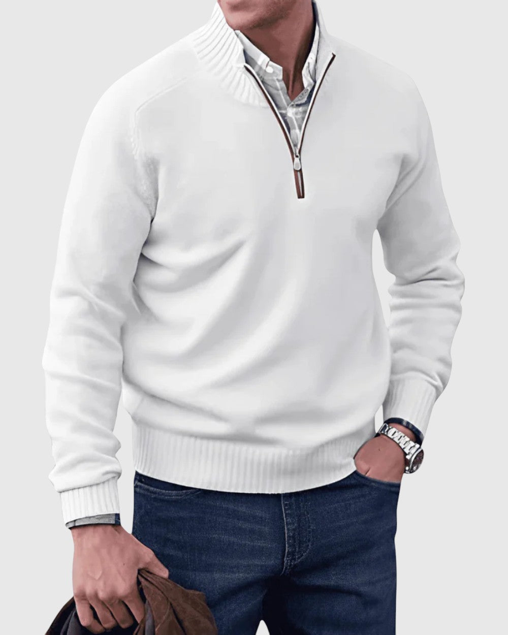 Pál - Cipzáros kardigán