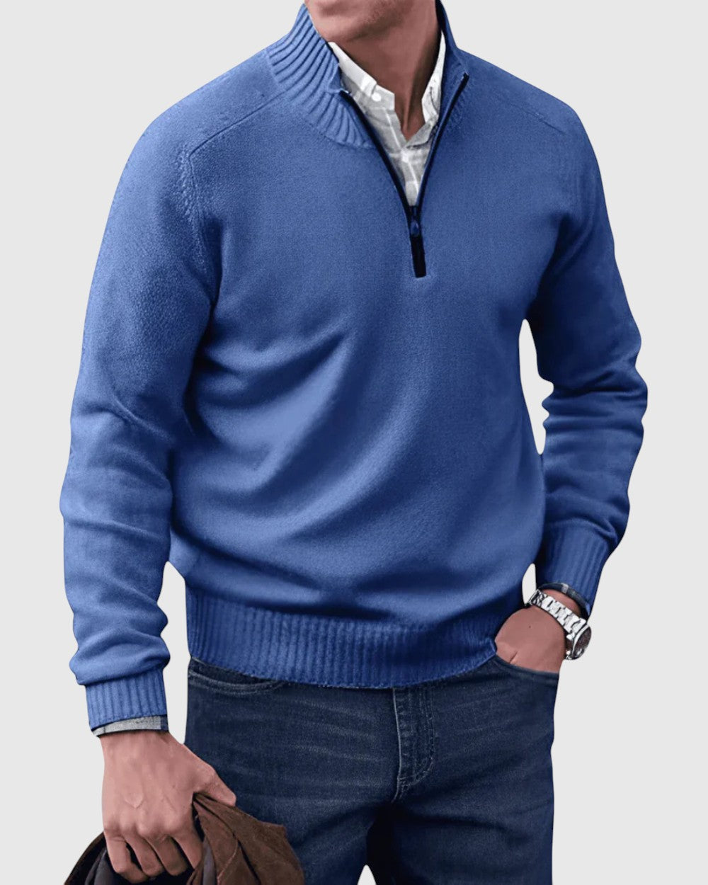 Pál - Cipzáros kardigán