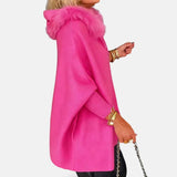 Arabelle - Kényelmes Kapucnis Kabát Törölköző Gallérral