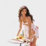 Dana - Rövid Virágos Ruha