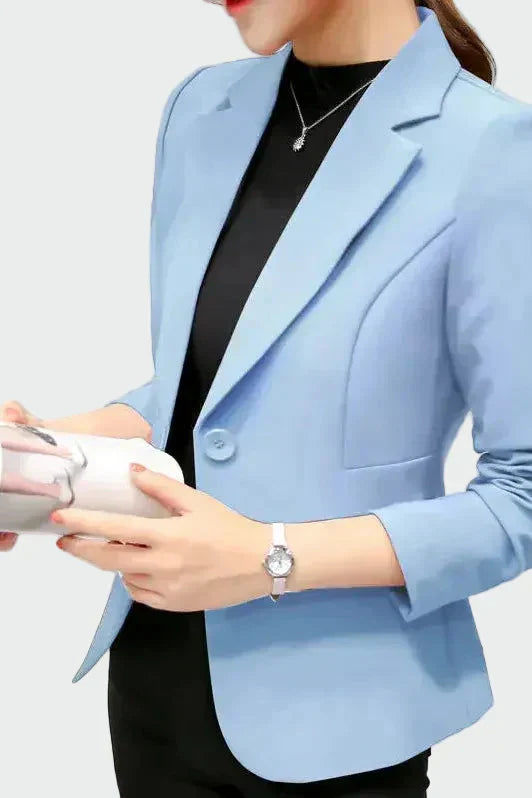 Dora - Elegáns fekete kabát