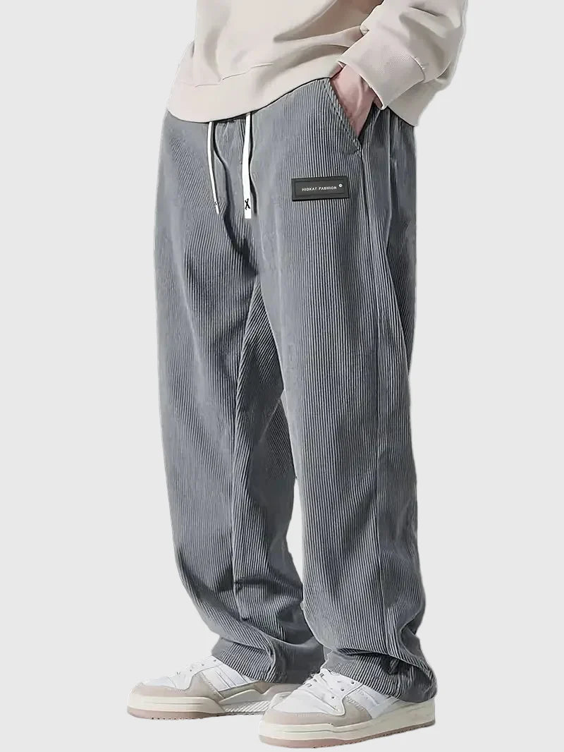 Kényelmes Szarvasbőr Bársony Nadrág