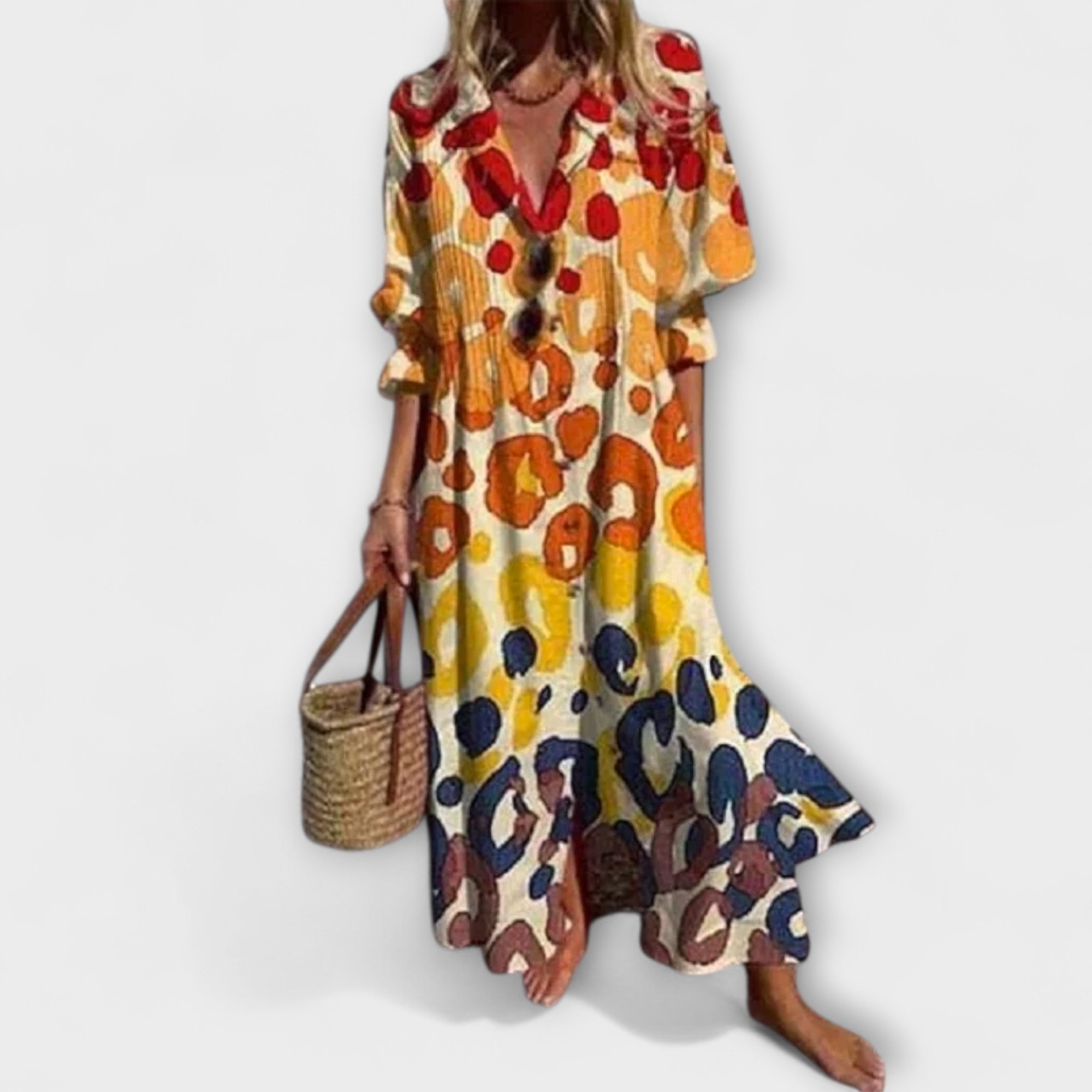 Lila - Személyre szabott maxi kabát hasfedővel