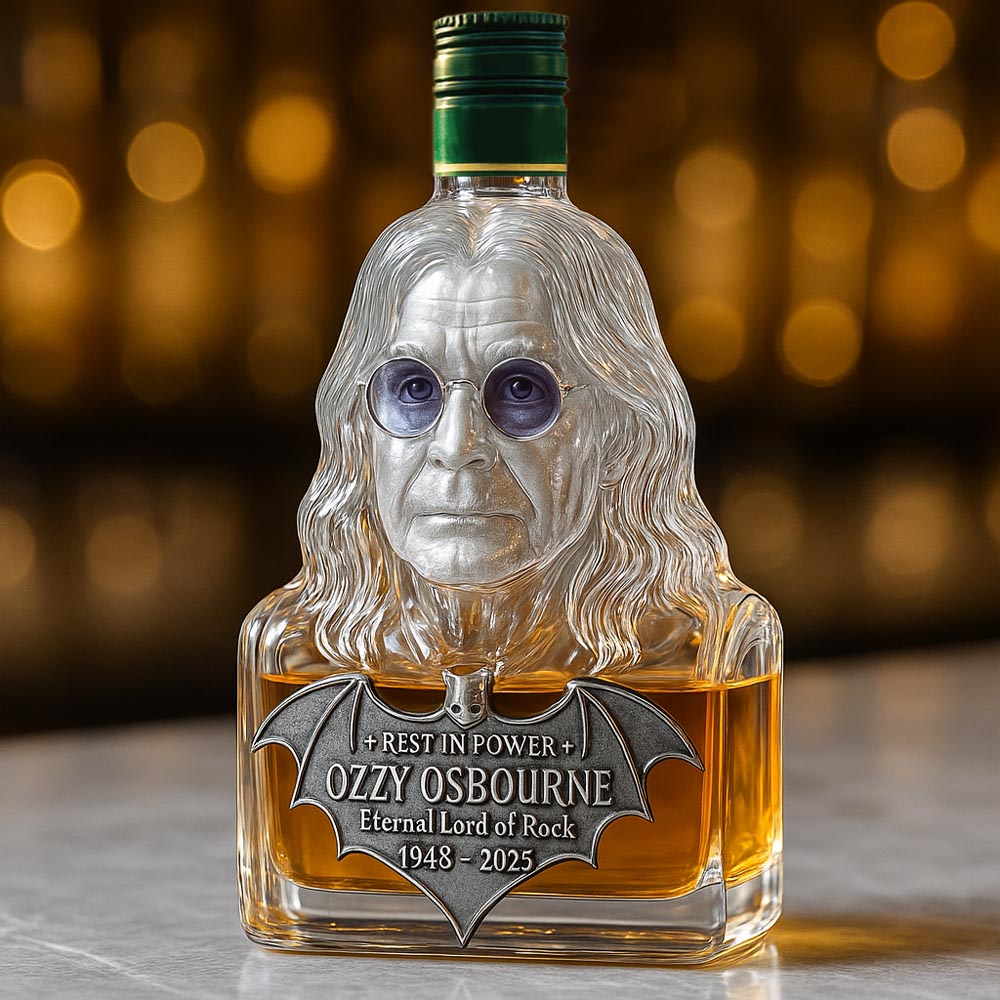 Örök emlék üvegben — whisky palack Ozzy Osbourne tiszteletére