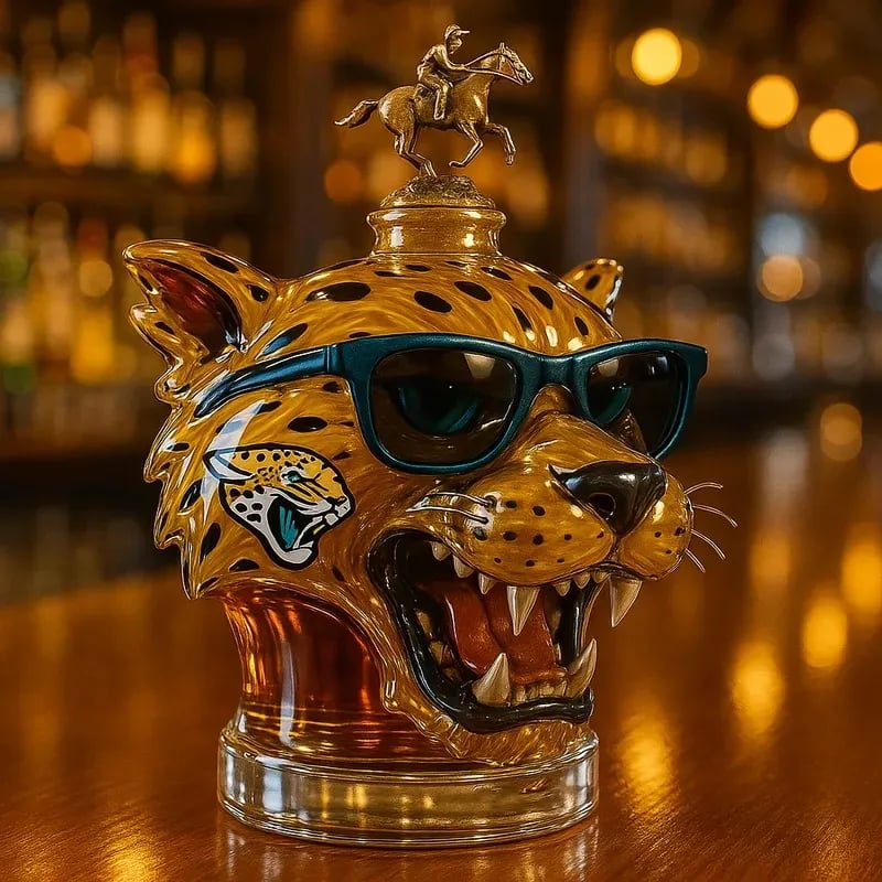 Jaguár | Jacksonville Jaguars whisky palack