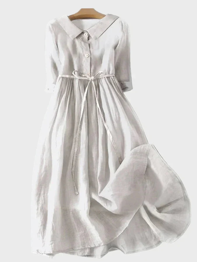 Elegáns galléros ruha