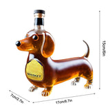 Hosszú nyakú whiskey üveg