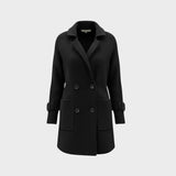 Rózsa - Prémium kabát dupla gombolással