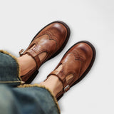 Isla - Elegáns bőr Mary Jane