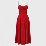 Kiana - Fűzős Midi Ruha