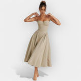 Elegáns midi ruha nyárra